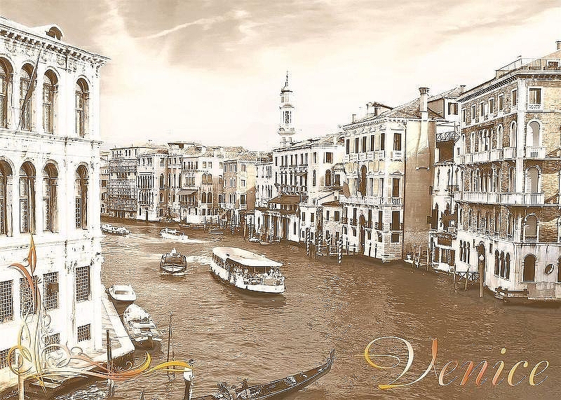 Керамический декор Axima Монте-Карло D1 25х35 см