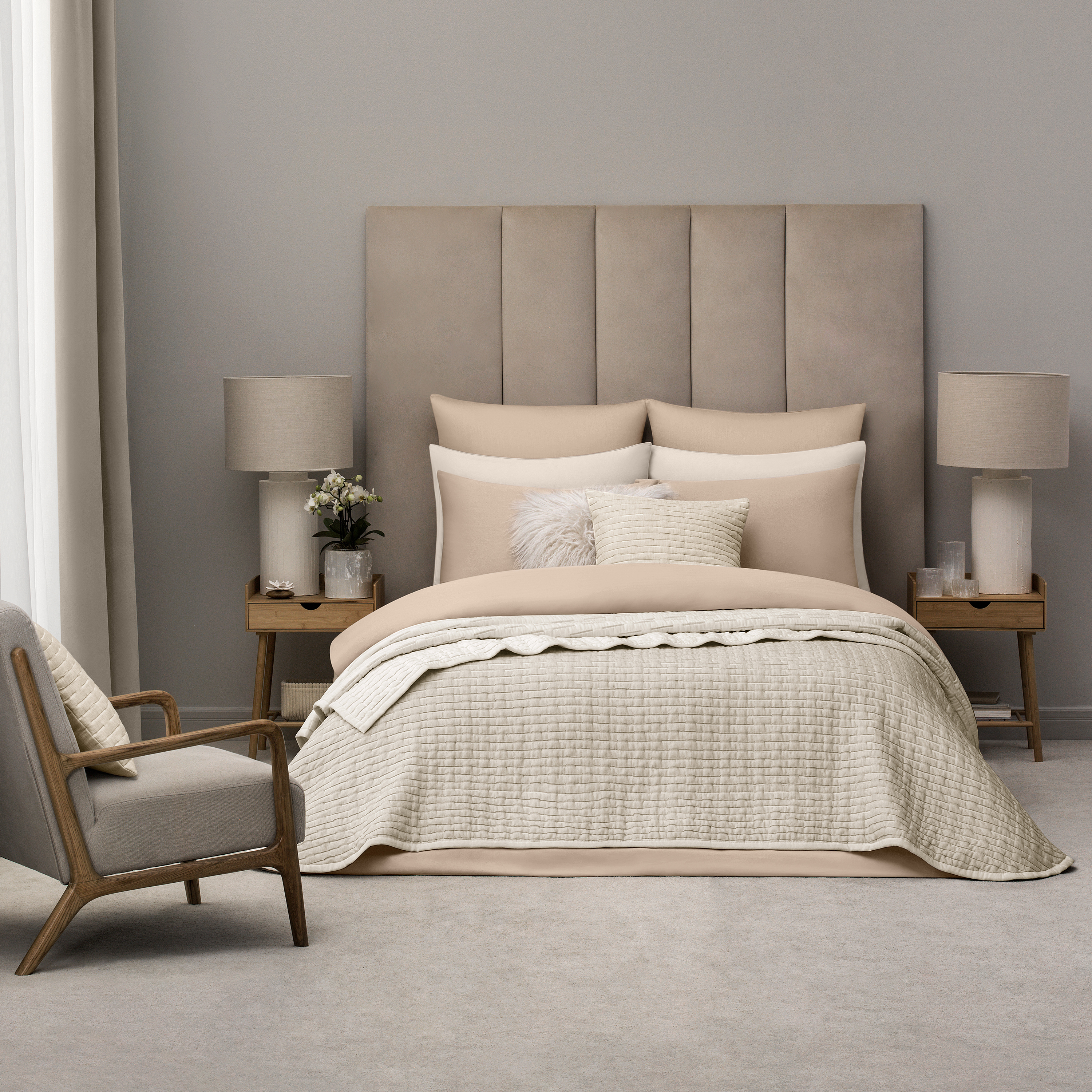 Покрывало Togas Лассен бежевый 150х200 см