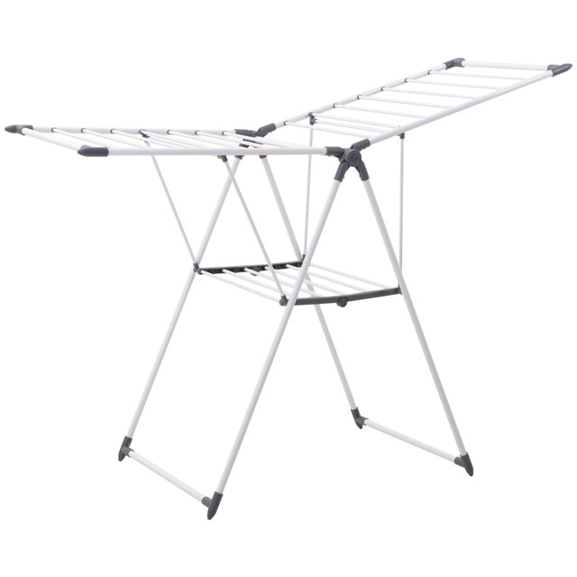 сушилка для белья TODELIA Alba 16м 157х61х100см напольная нерж сталь, пластик