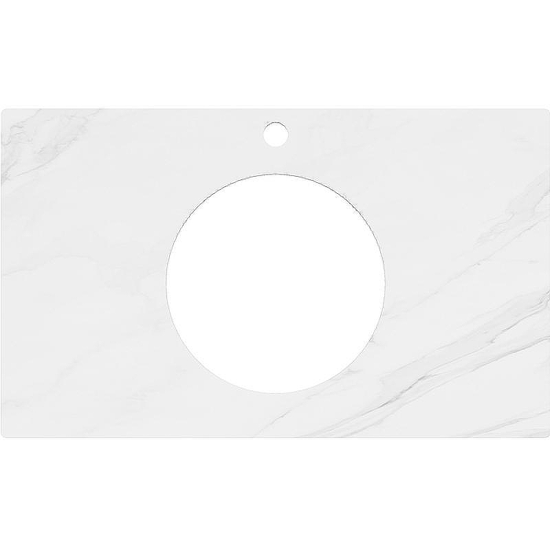 Столешница под раковину Kerama Marazzi Plaza Classic Neo Монте тиберио 80 PL5.SG507100R\80 Белый мрамор